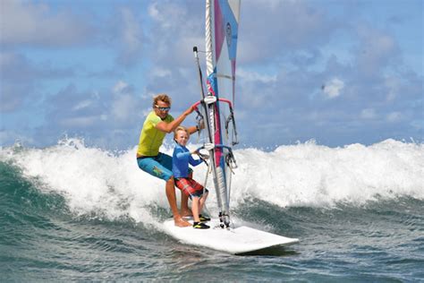 Learn to windsurf .